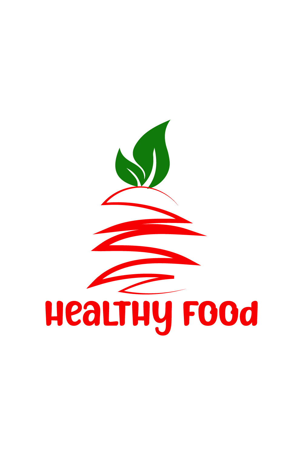 Free Better Health, Better Life logo pinterest preview image.