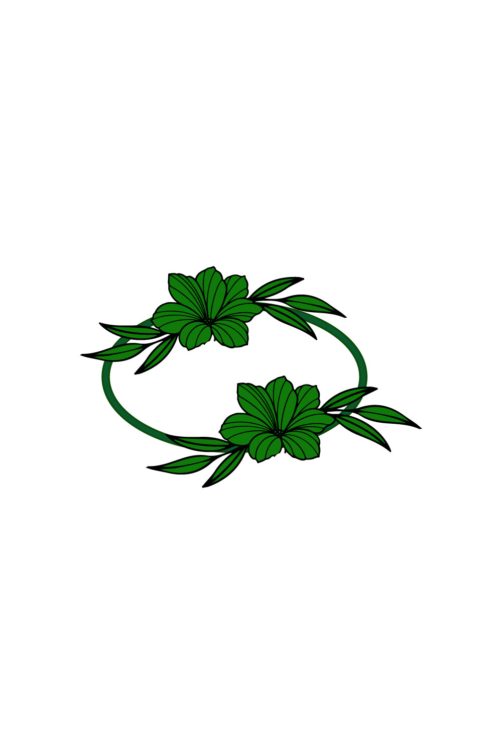 Free medicinal plants logo pinterest preview image.