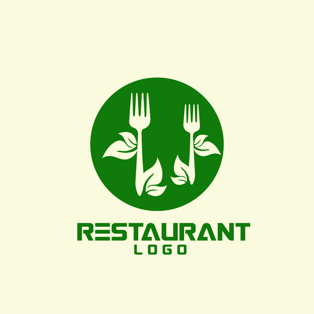 Free Organic Food Logo cover image.