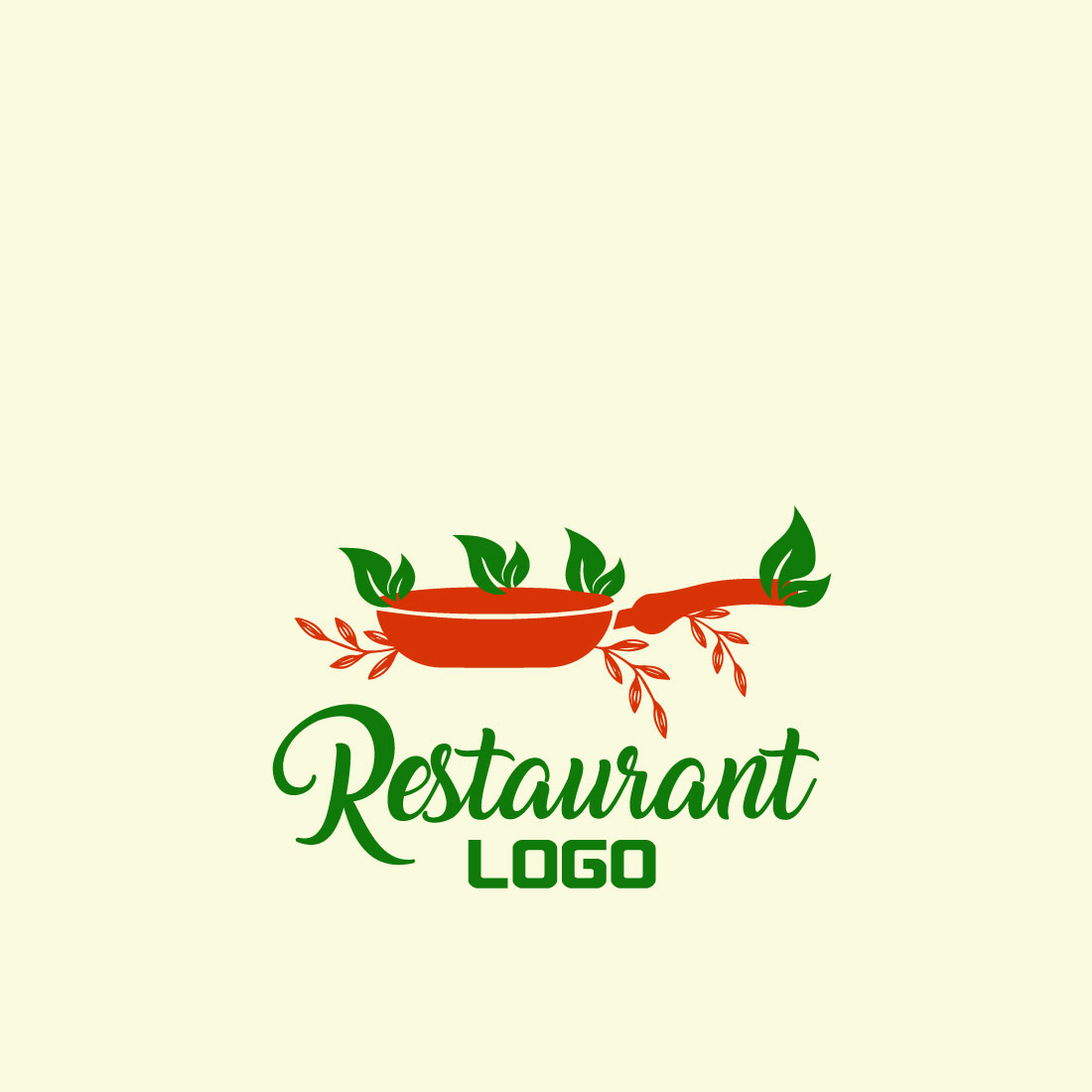 Free Restaurant Logo cover image.