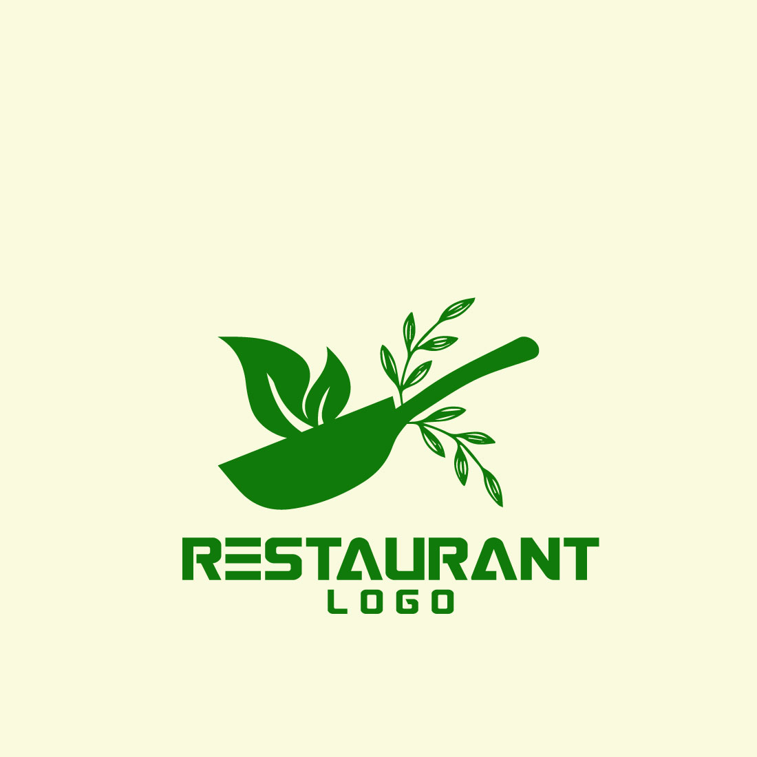 Free Cooking Restaurant Logo preview image.