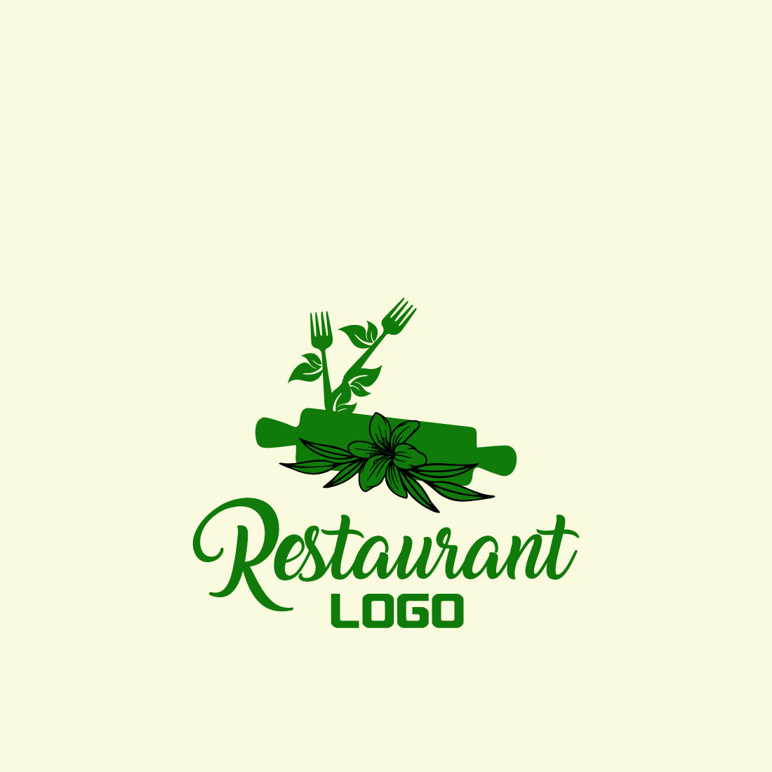 Free Cooking Kitchen Logo cover image.