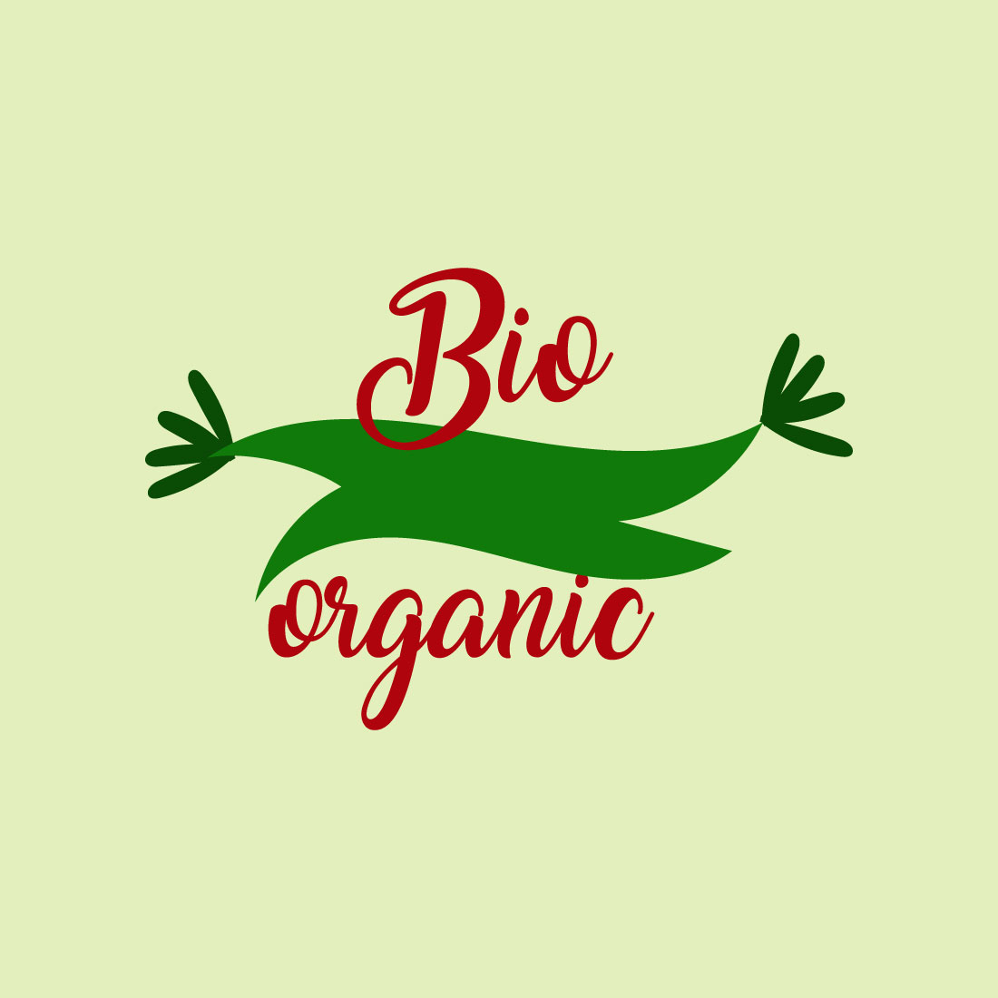 Free Bia organic logo preview image.