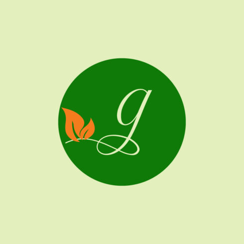 Free g floral green logo cover image.