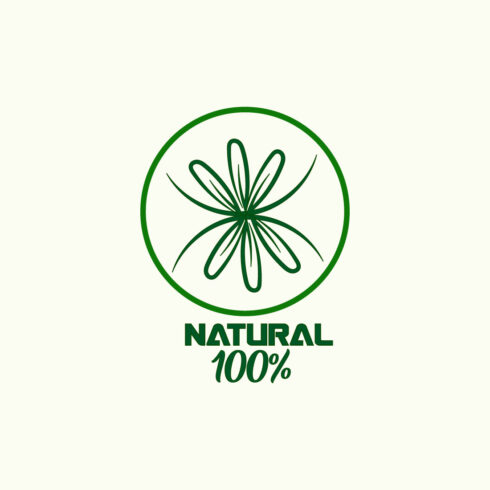 Free green nature logo cover image.