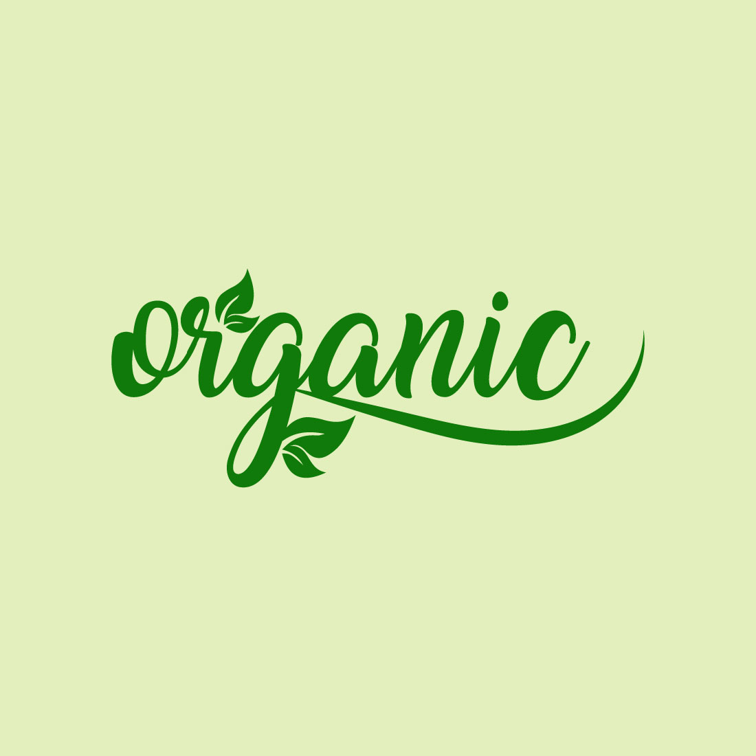 Free organic simple element logo preview image.