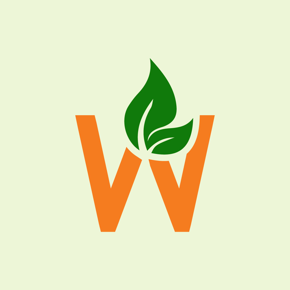 Free W organic logo cover image.