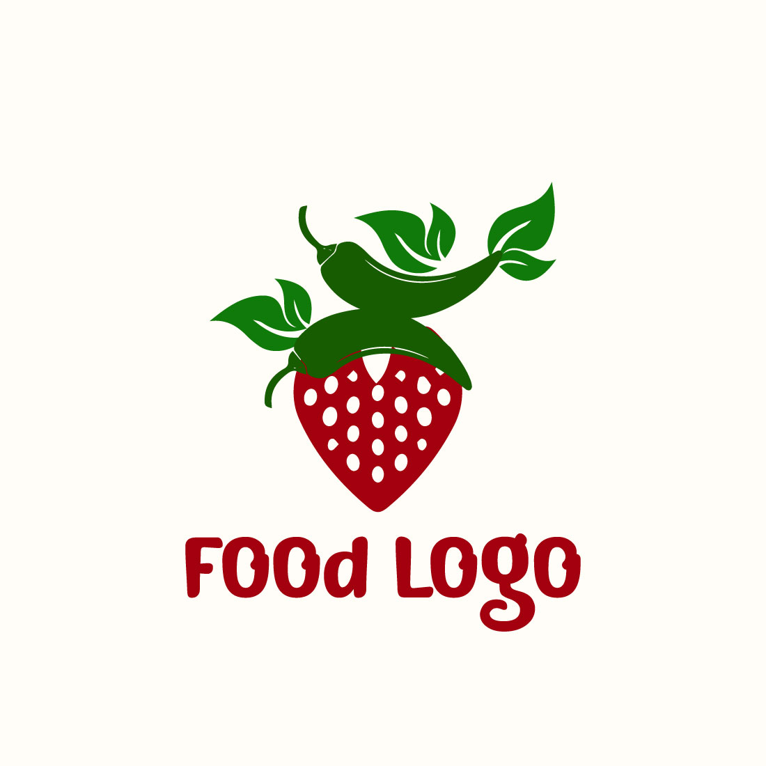 Free cooking food logo preview image.