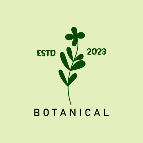 Free organic ecology logo cover image.
