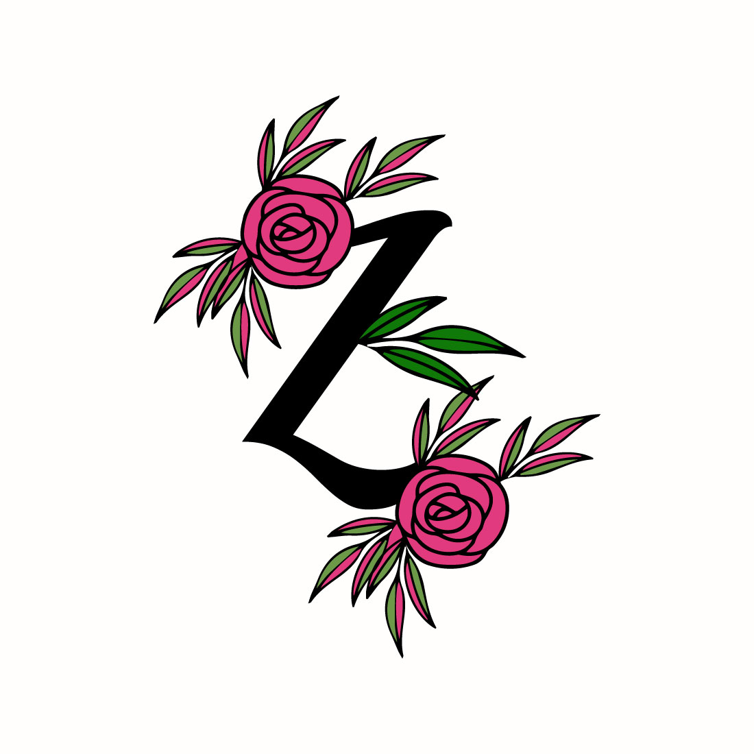 Free Rosey Z letter logo preview image.