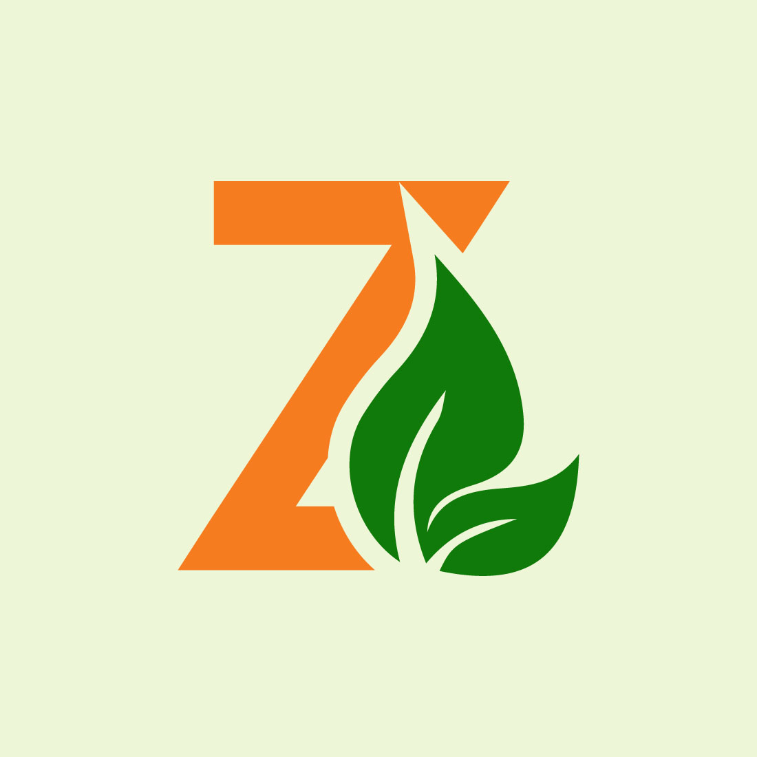 Free Z company branding Logo cover image.