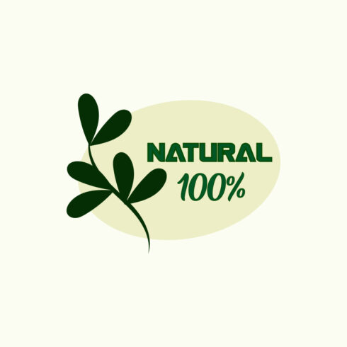 Free Natural eco logo cover image.