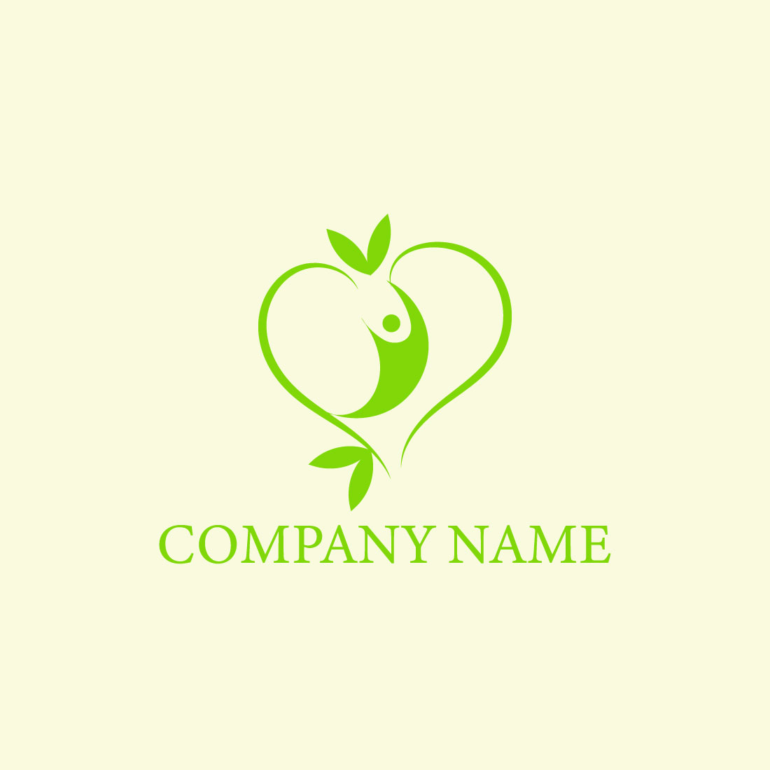 Free Organic Health Logo cover image.