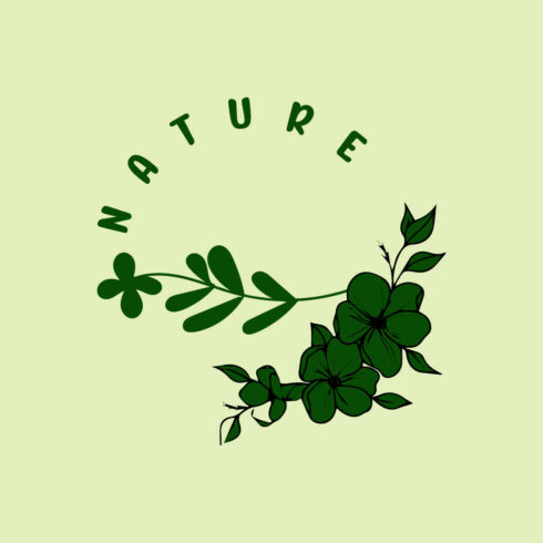 Free organic leaf logo cover image.