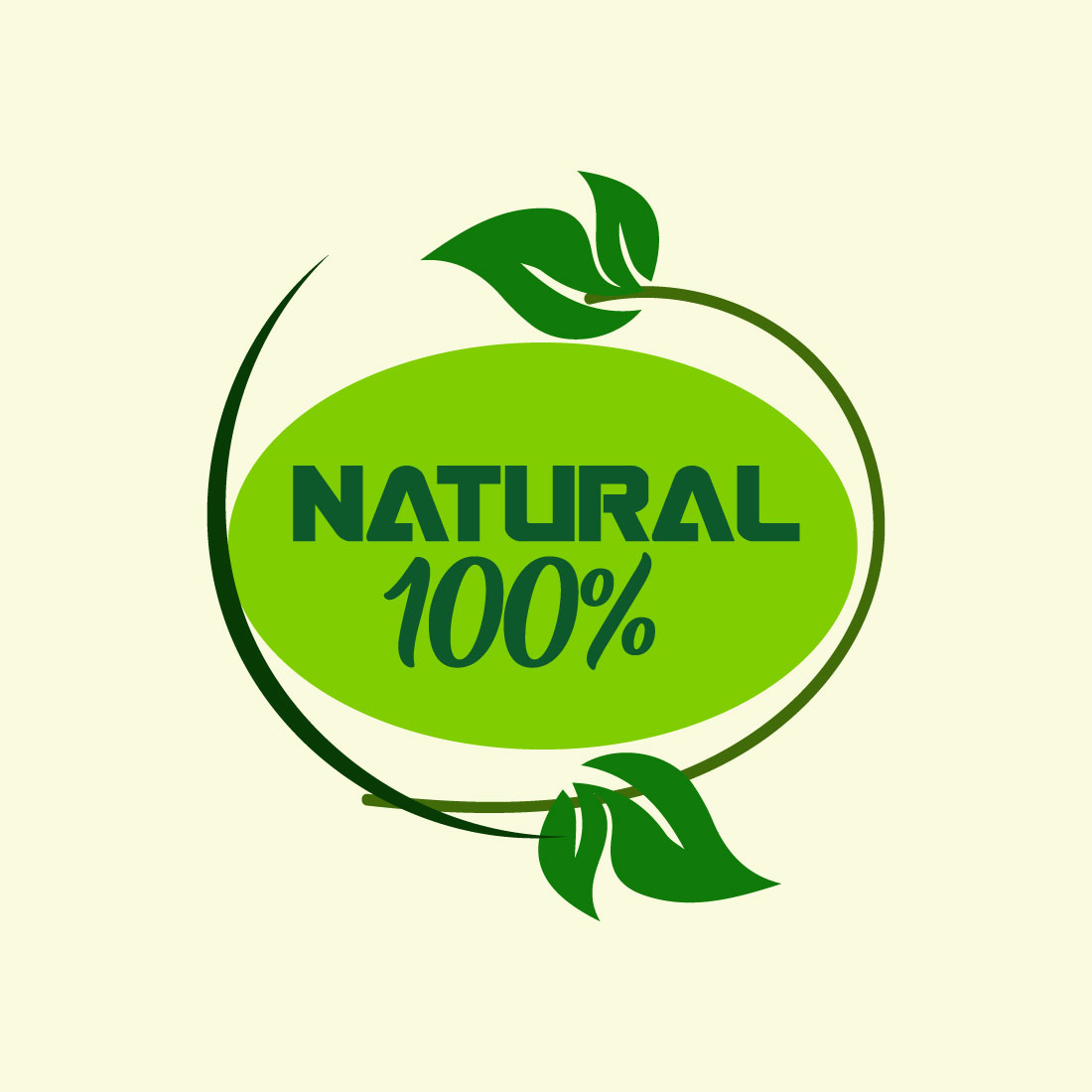 Free green product logo cover image.
