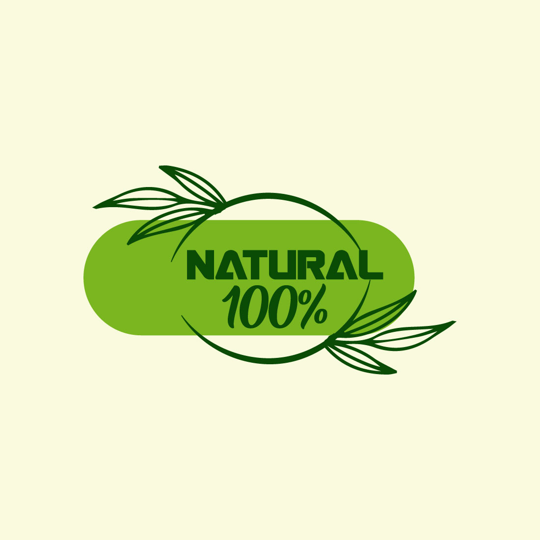 Free bio food logo cover image.