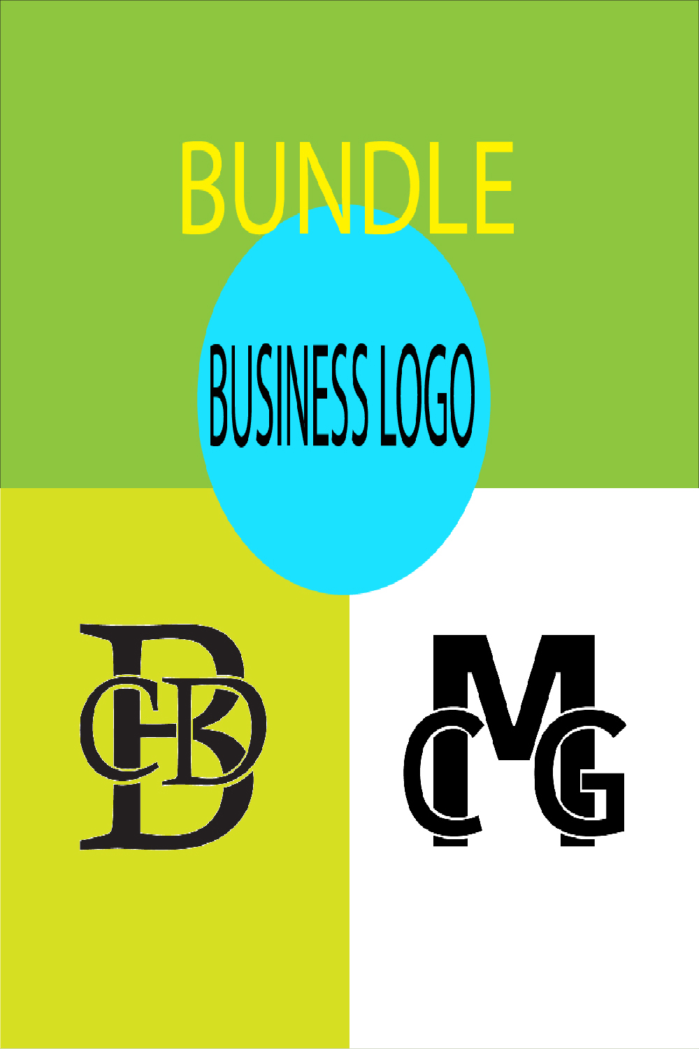 BUSINESS LOGOS pinterest preview image.