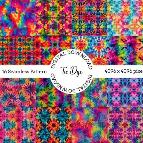 Beautiful Tie Dye Pattern cover image.