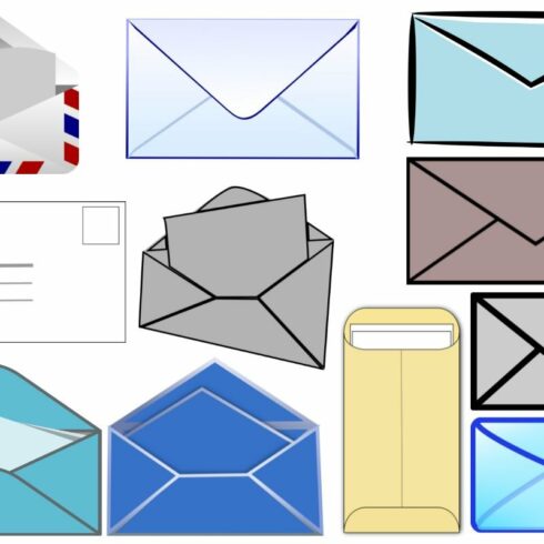 Envelope Clipart and Vector cover image.
