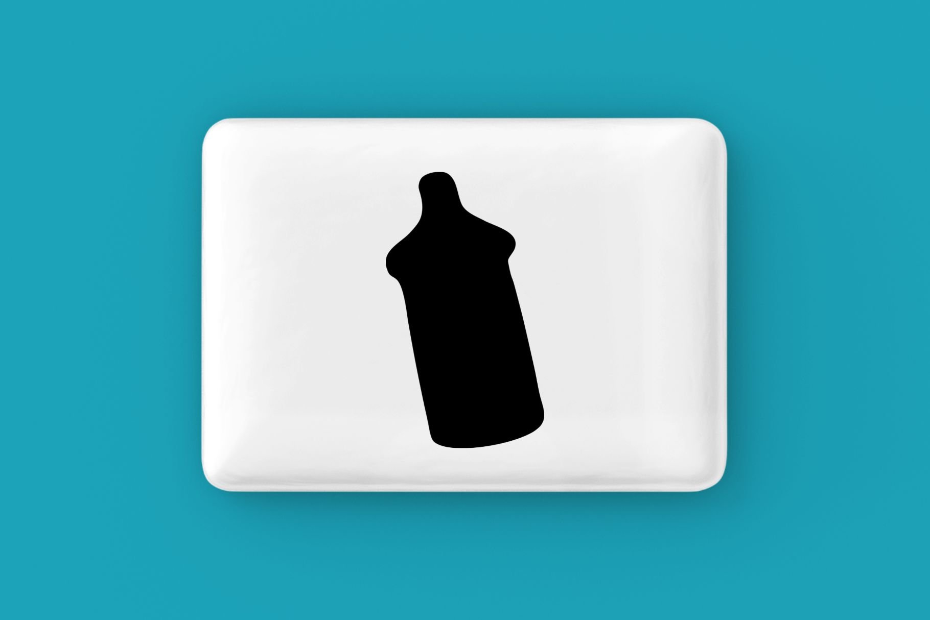 Baby Bottle Silhouette preview image.