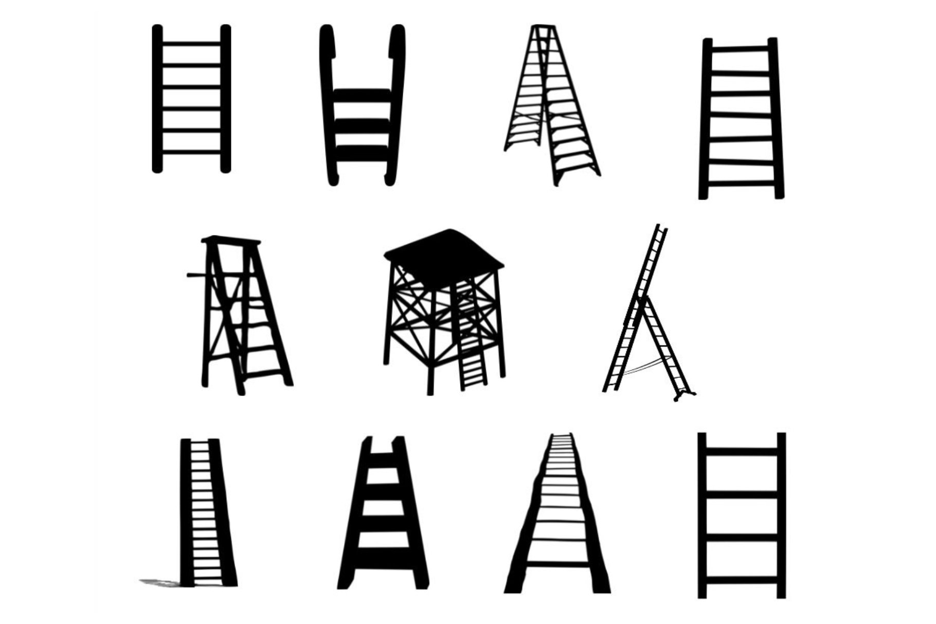 Ladder Silhouette cover image.