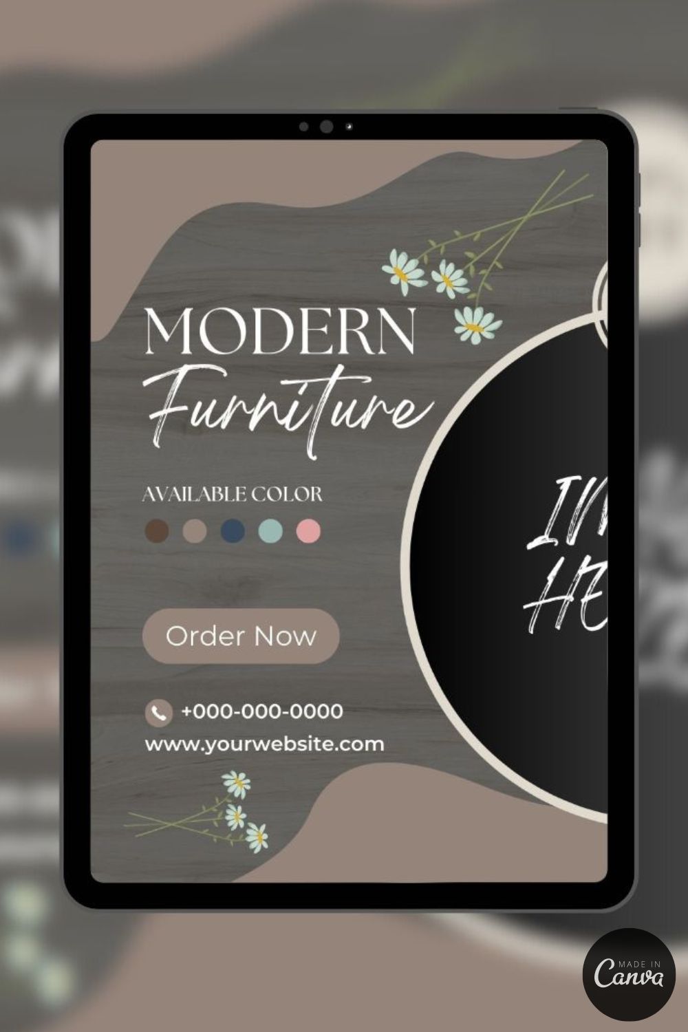 Multipurpose Template Design For $9 Only pinterest preview image.