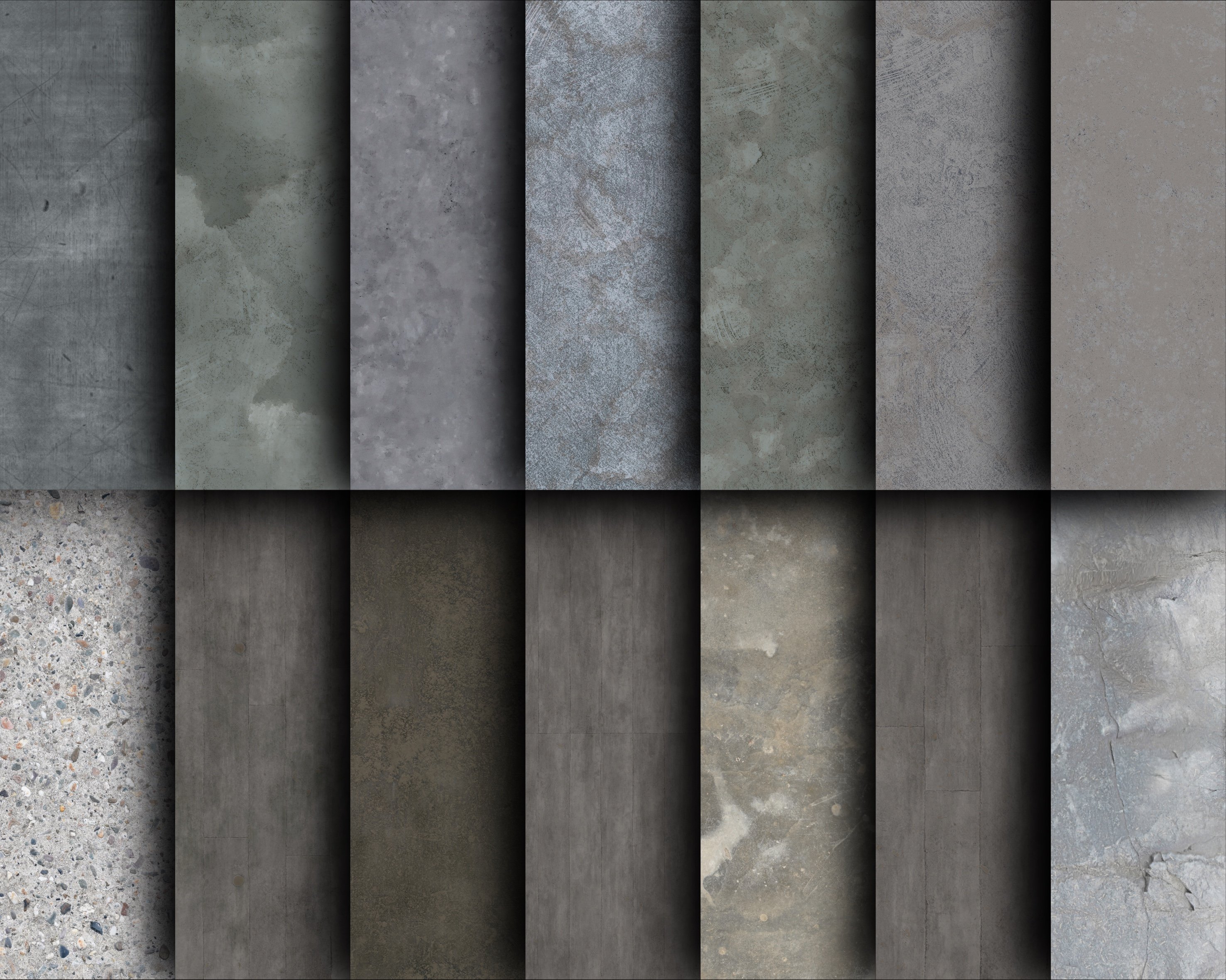 Concrete textured scrapbook papers preview image.