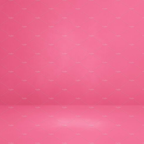 Empty pink concrete interior background cover image.