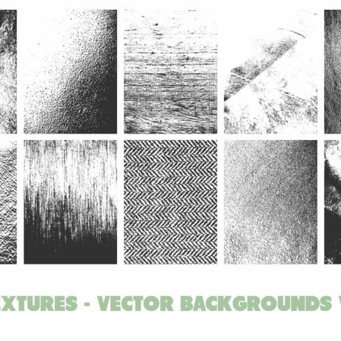 50 Vector Texture Backgrounds Vol. 1 cover image.