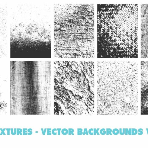 50 Vector Texture Backgrounds Vol. 3 cover image.