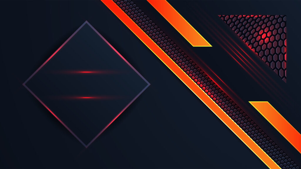 Modern Technology Background Design With Geometric Shapes And Pattern ...