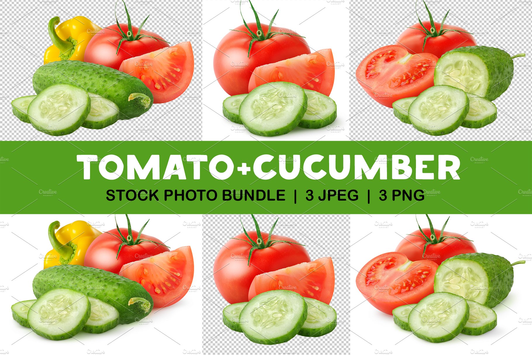 Tomato and cucumber cover image.