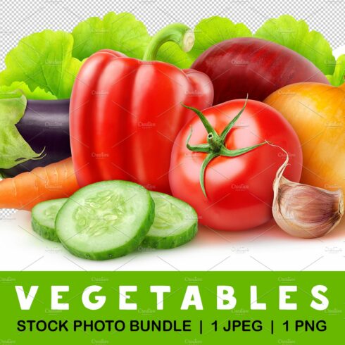 Various fresh vegetables in a pile cover image.