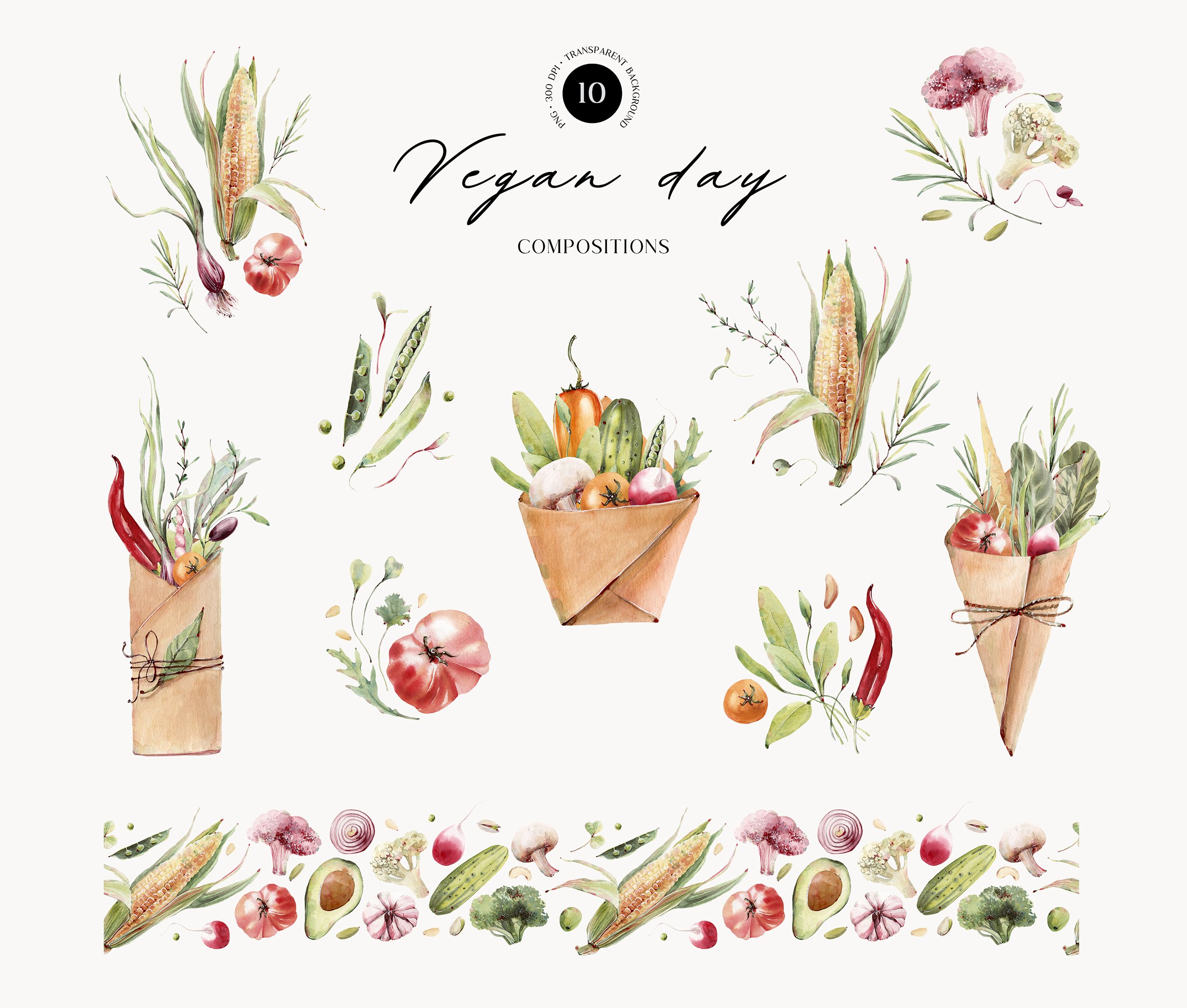 vegan day composiions preview 398