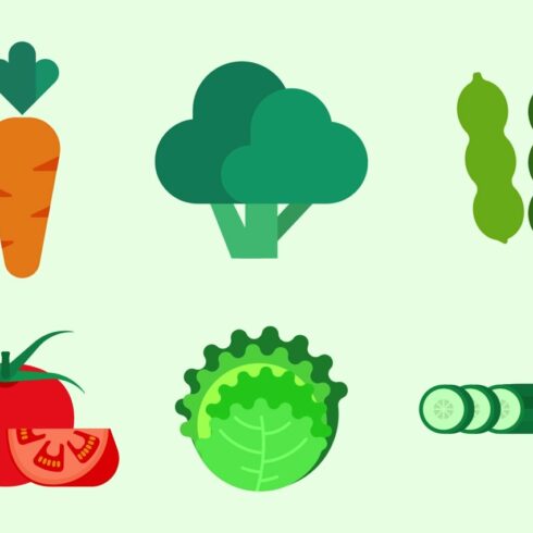 Vegetables Elements for Kids cover image.