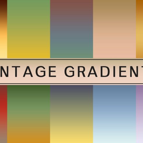 Vintage Gradients cover image.