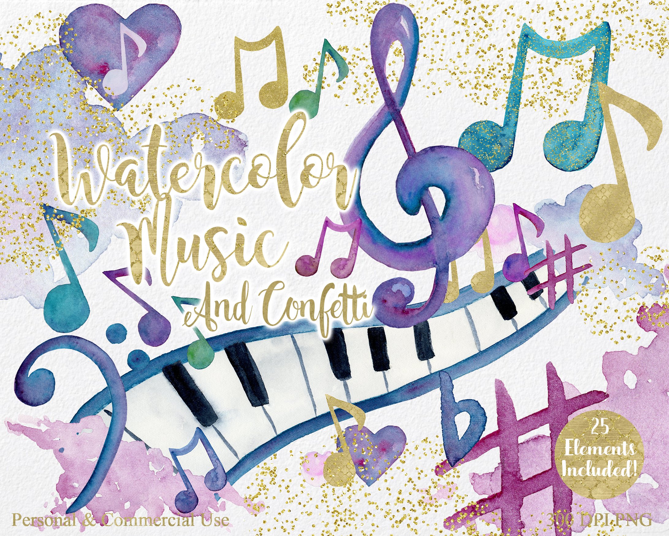 watercolor music layout1 738