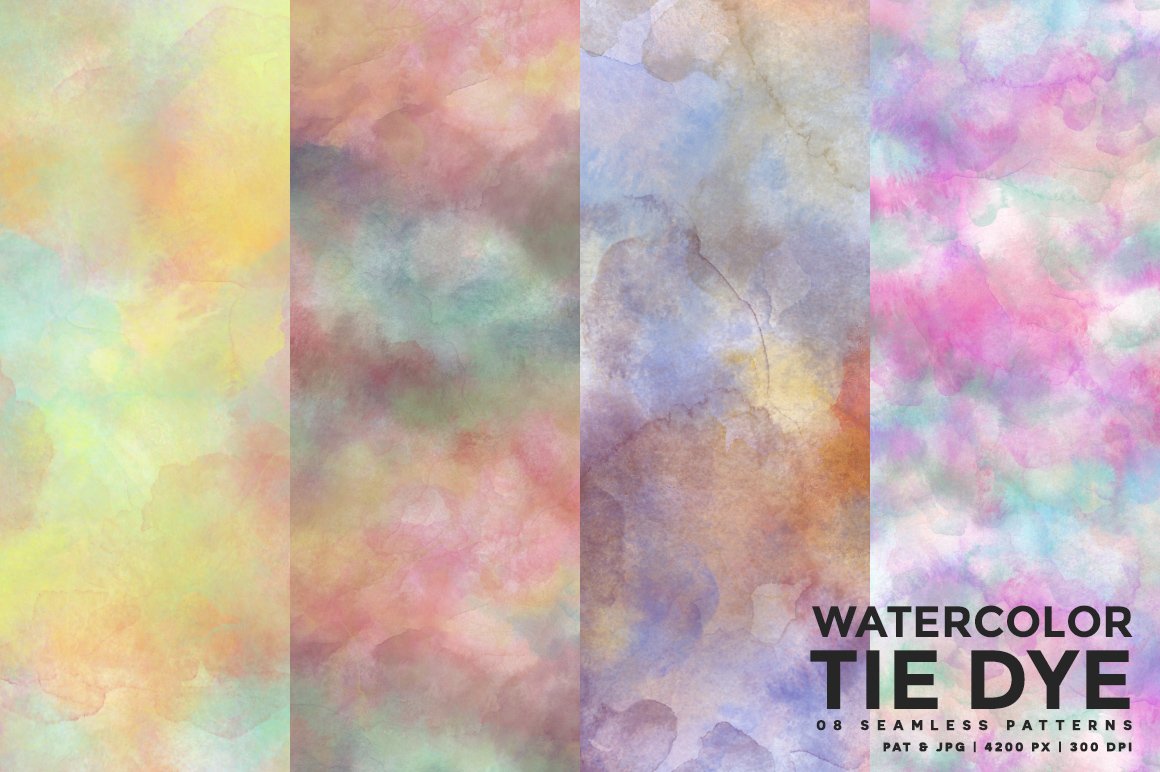 Watercolor Tie Dye cover image.