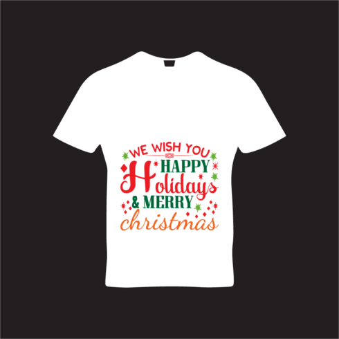we wish you happy holidays & merry christmas cover image.