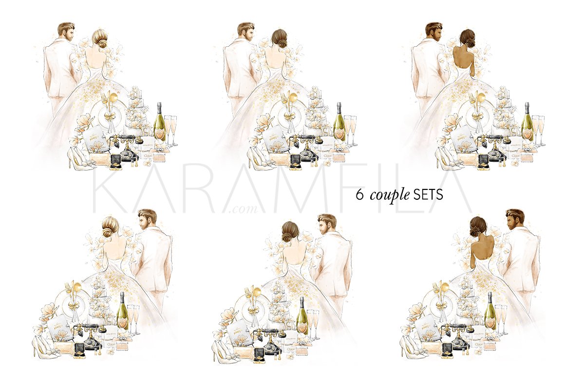 wedding clipart v6 683