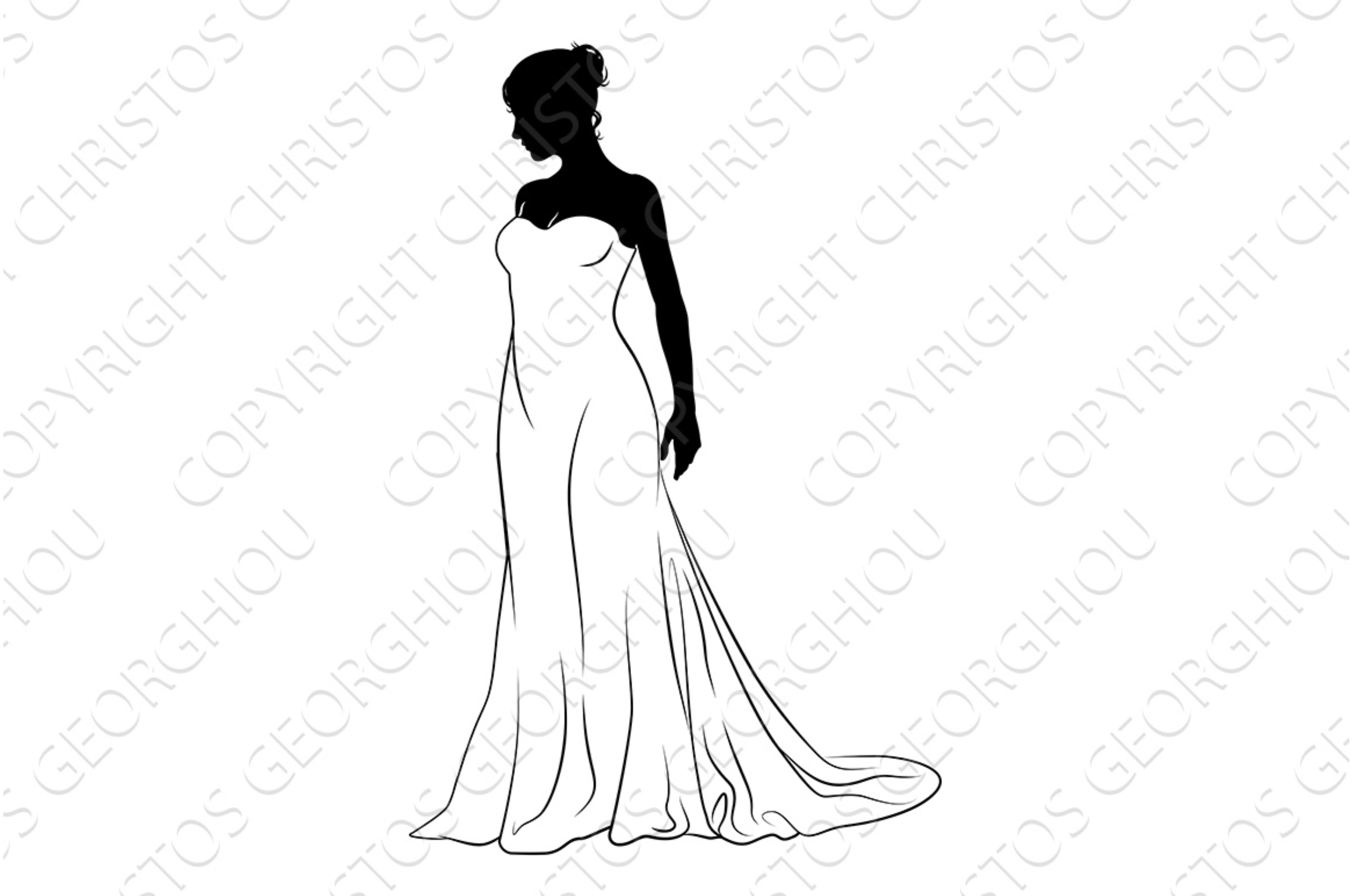 Bride Bridal Wedding Dress cover image.