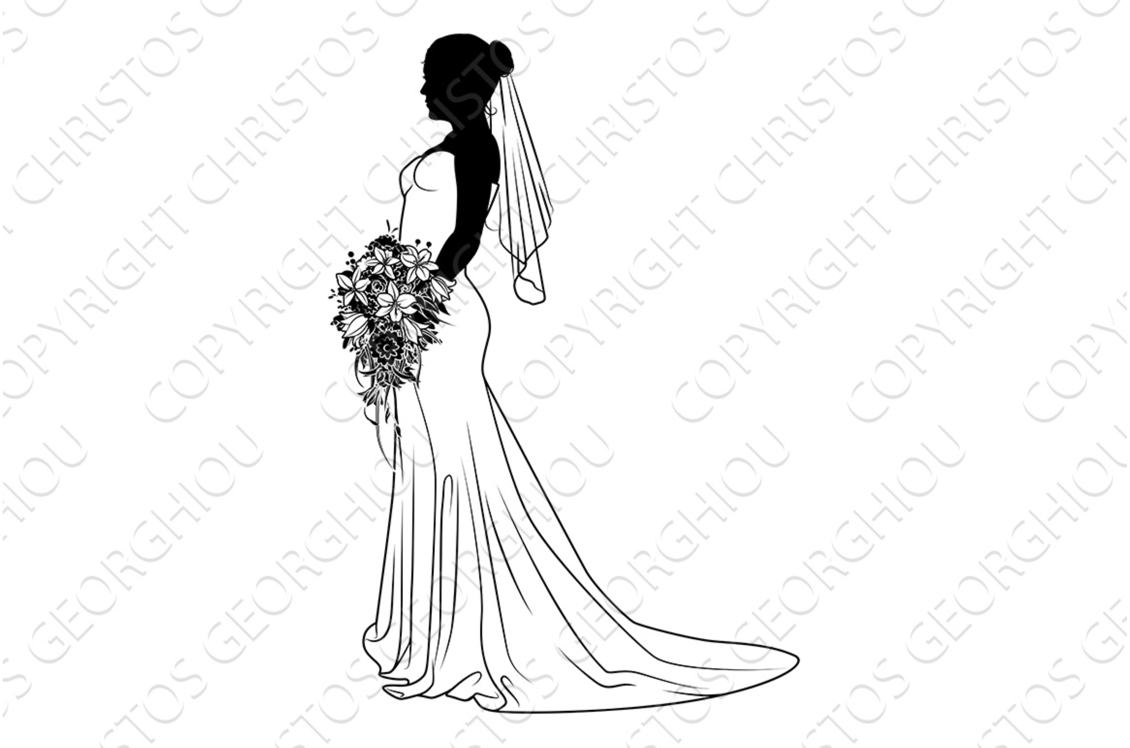 Bride Bridal Wedding Dress cover image.