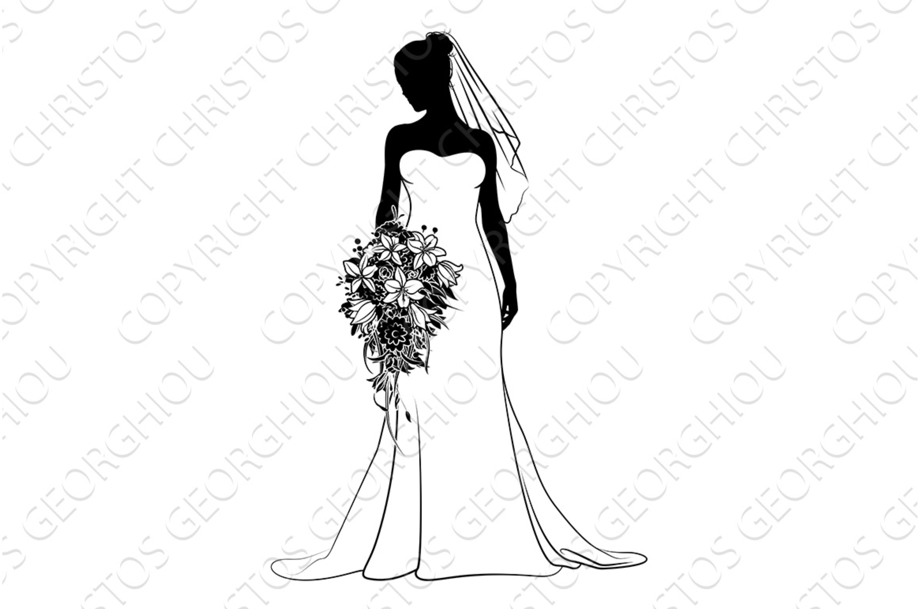 Bride Bridal Wedding Dress cover image.