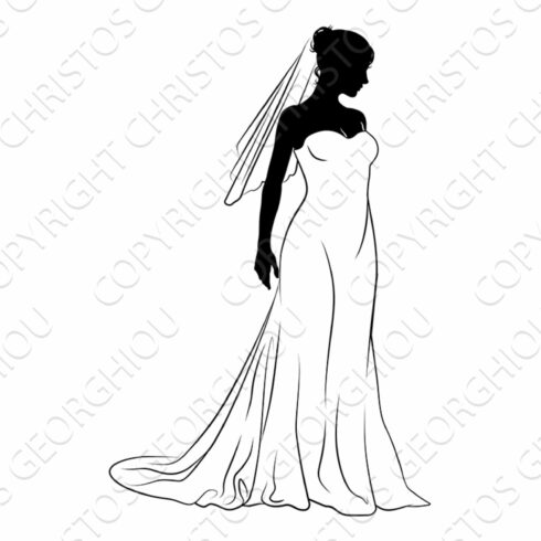 Bride Bridal Wedding Dress cover image.