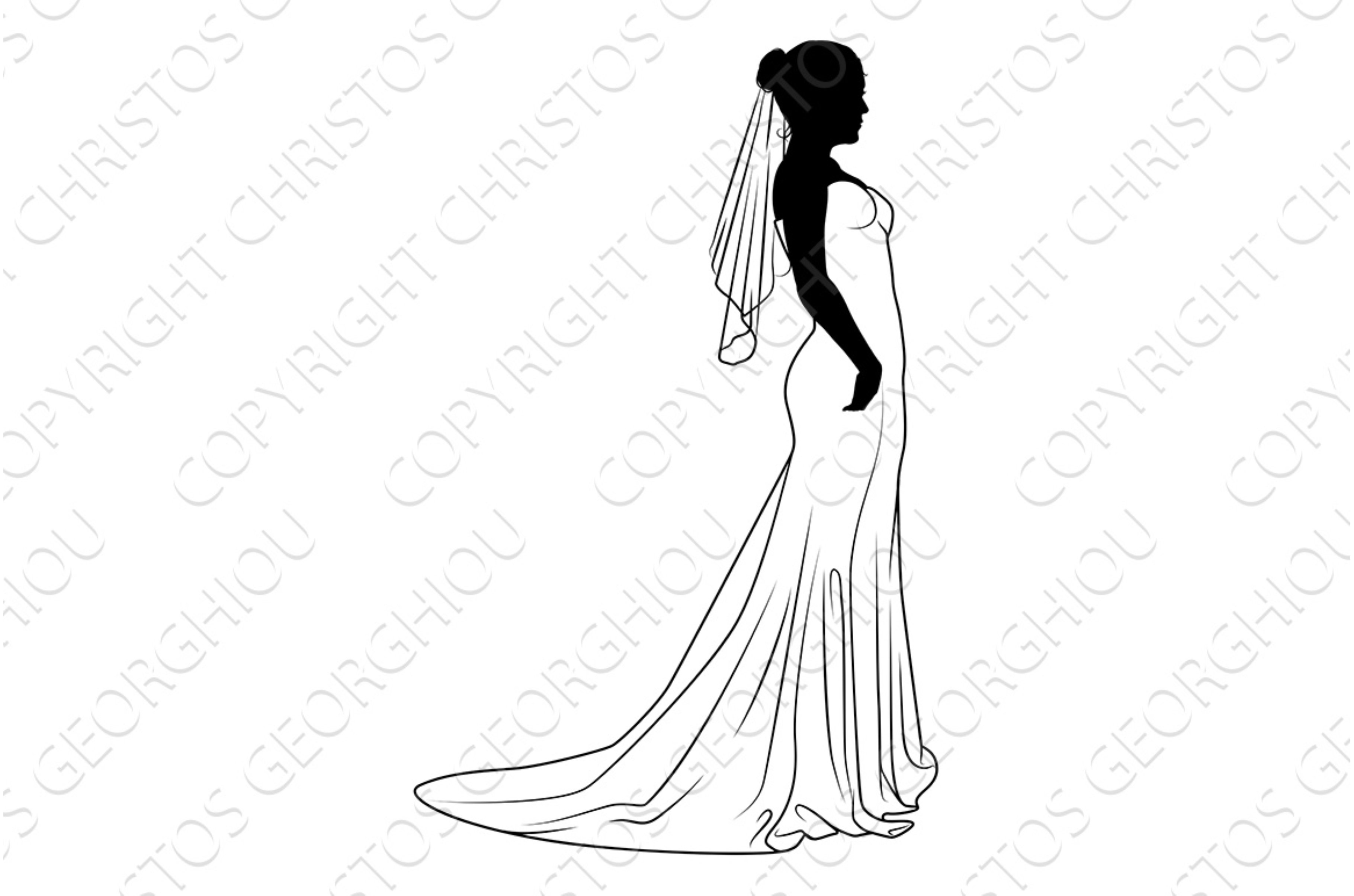 Bride Bridal Wedding Dress cover image.