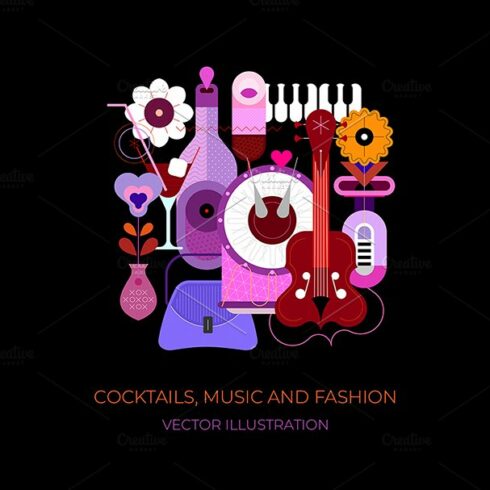 Cocktails, Music And Fashion cover image.