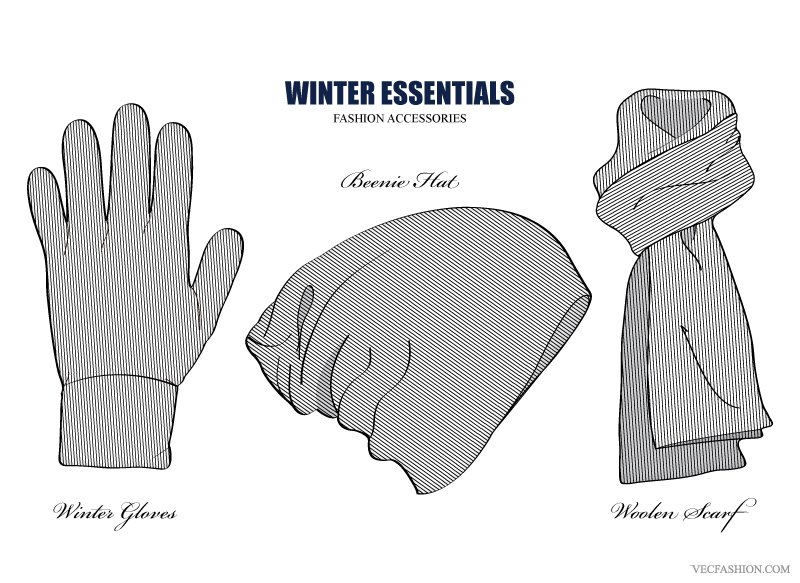 Winter Essential Fashion Accessories cover image.