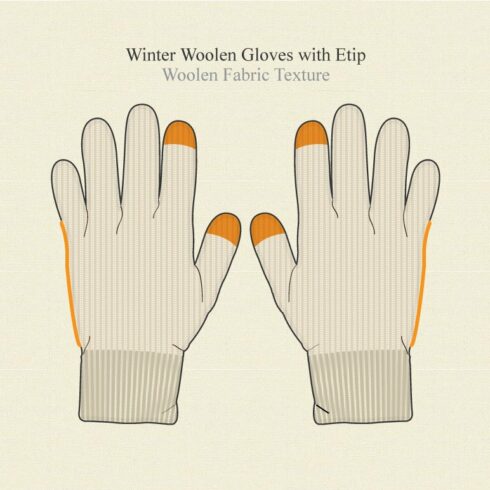 Winter Woolen Gloves with Etip cover image.