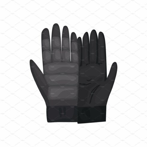 Winter gloves or leather mittens for cover image.