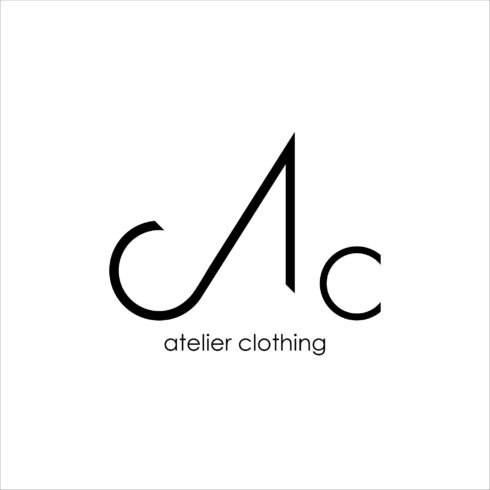 Logo for a clothing atelier cover image.
